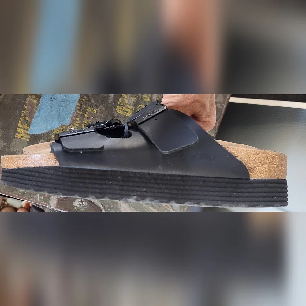 Papillio Vegan Sandals with Black Straps - Picture 4 of 6